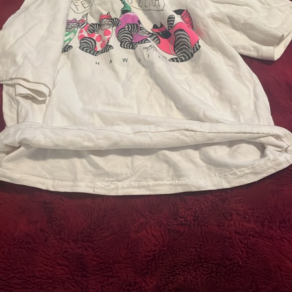 Vintage Feline Fitness Center Shirt from Hawaii - Picture 6 of 7